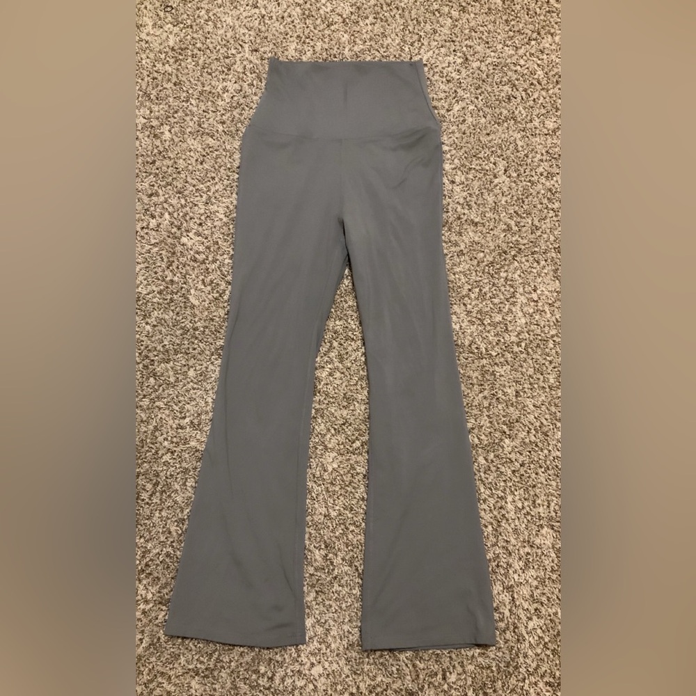 Women's Gray Flared Pants